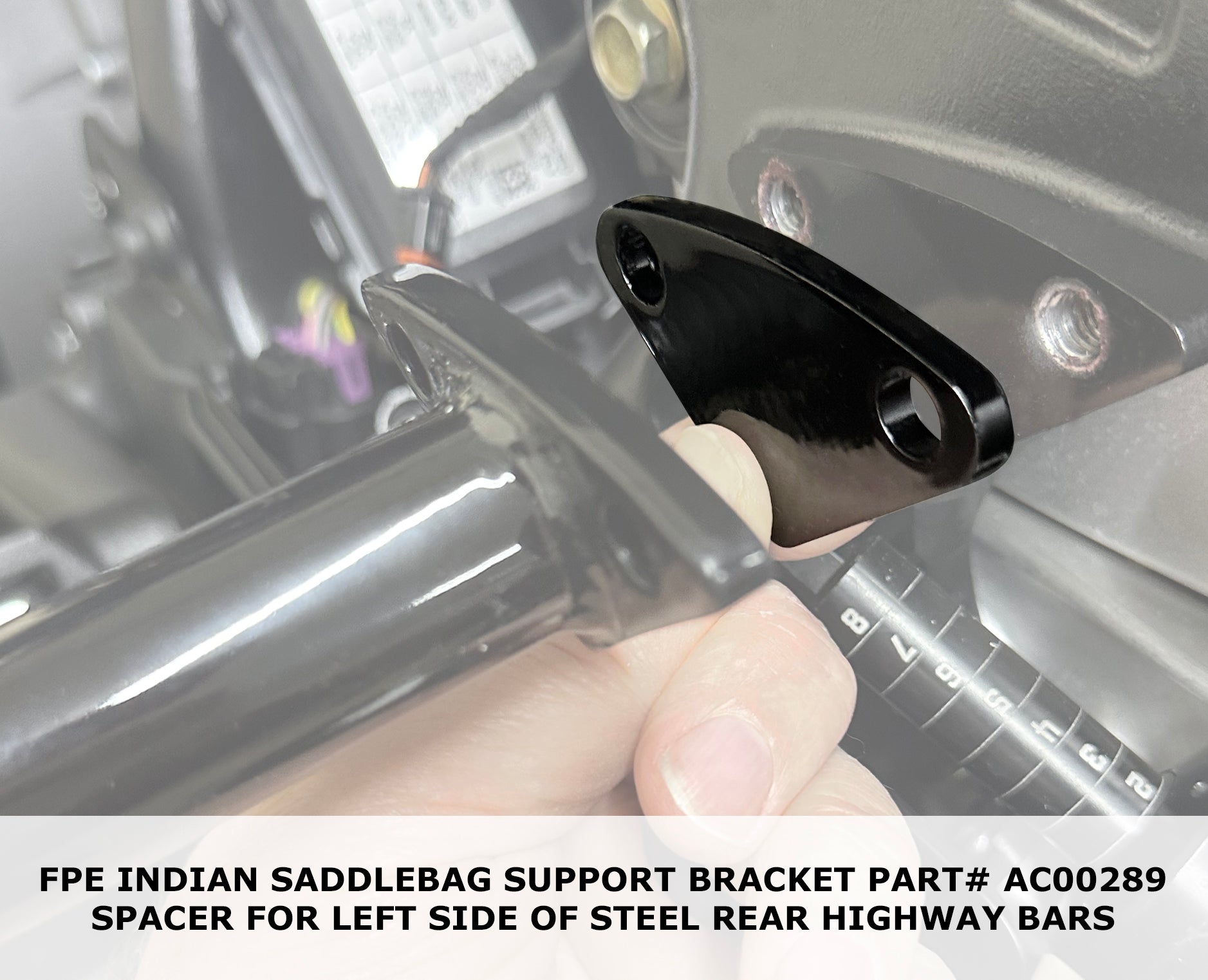 INDIAN SADDLEBAG SUPPORT BRACKET