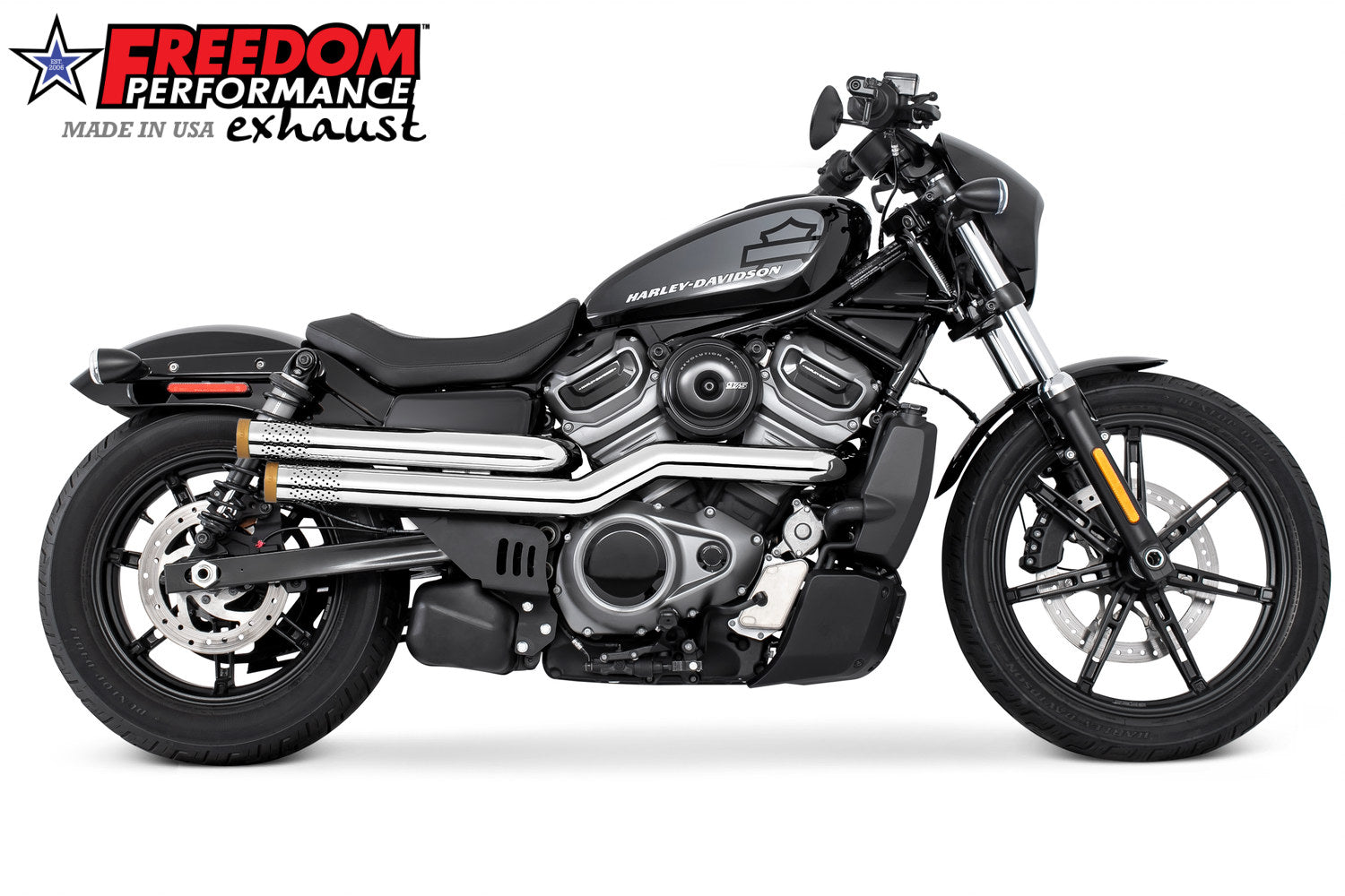HARLEY NIGHTSTER "NEW 2023" INDEPENDENCE "PERFORATED" HIGH BUNDLE Fits '21 to Present (NEW PRODUCT)
