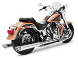 HARLEY SOFTAIL 4" RACING TRUE-DUAL FULL SYSTEM CLASSIC 1986-2017