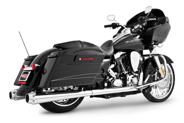 HARLEY TOURING 4.5" 5-STEPPED MEGAPHONE TRUE DUAL SYSTEM