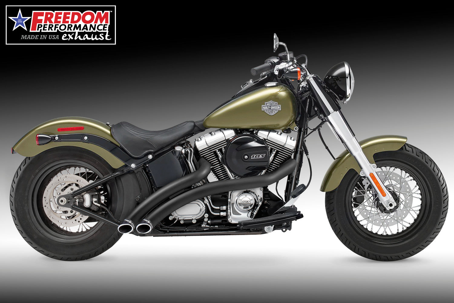 HARLEY SOFTAIL ROCKER & BREAKOUT RADICAL RADIUS 2007-2017