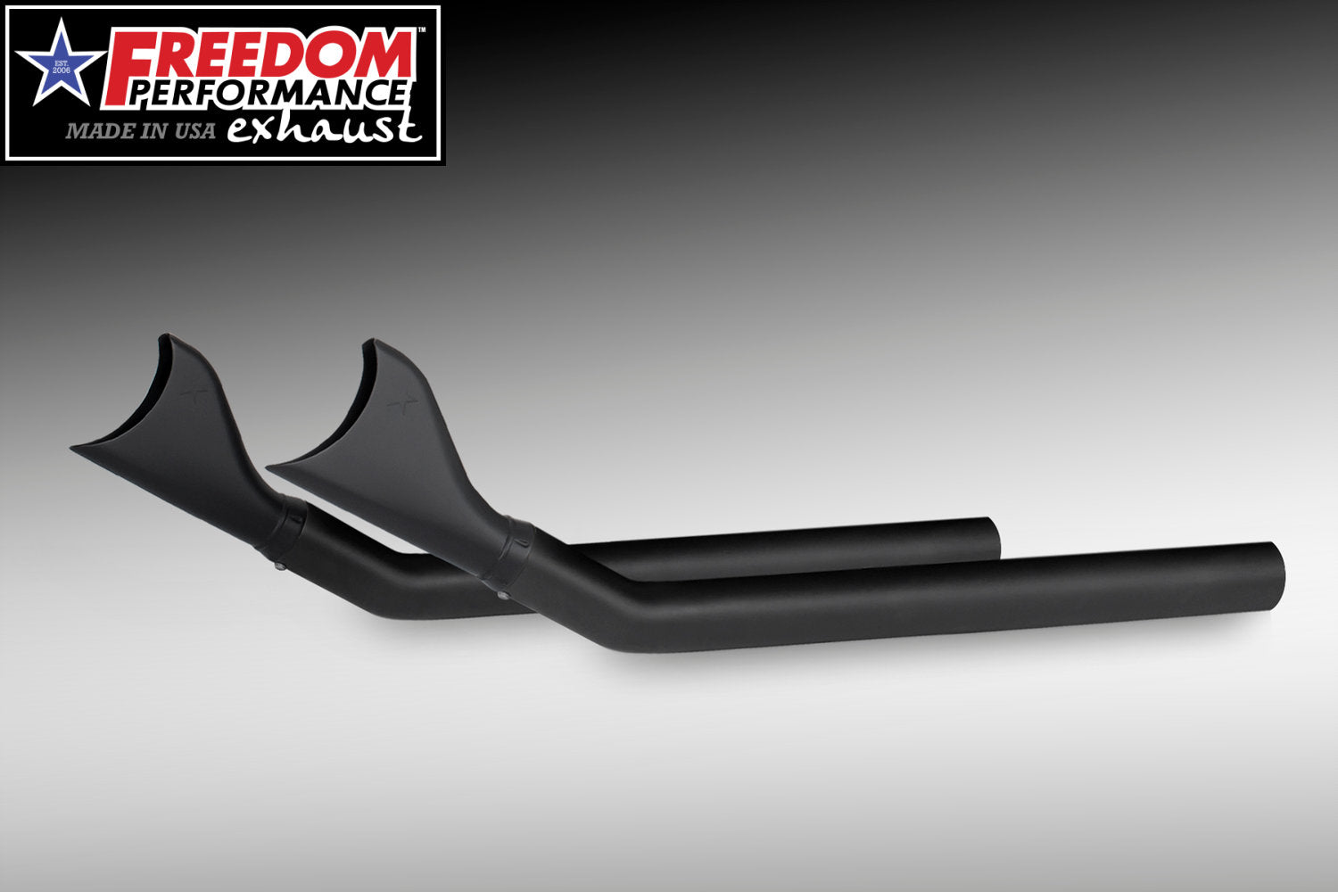(BLOW OUT) HARLEY SOFTAIL 2.5" CLASSIC SLIP-ONS 1997-2017 *FITS FREEDOM HEADERS ONLY* (Copy)