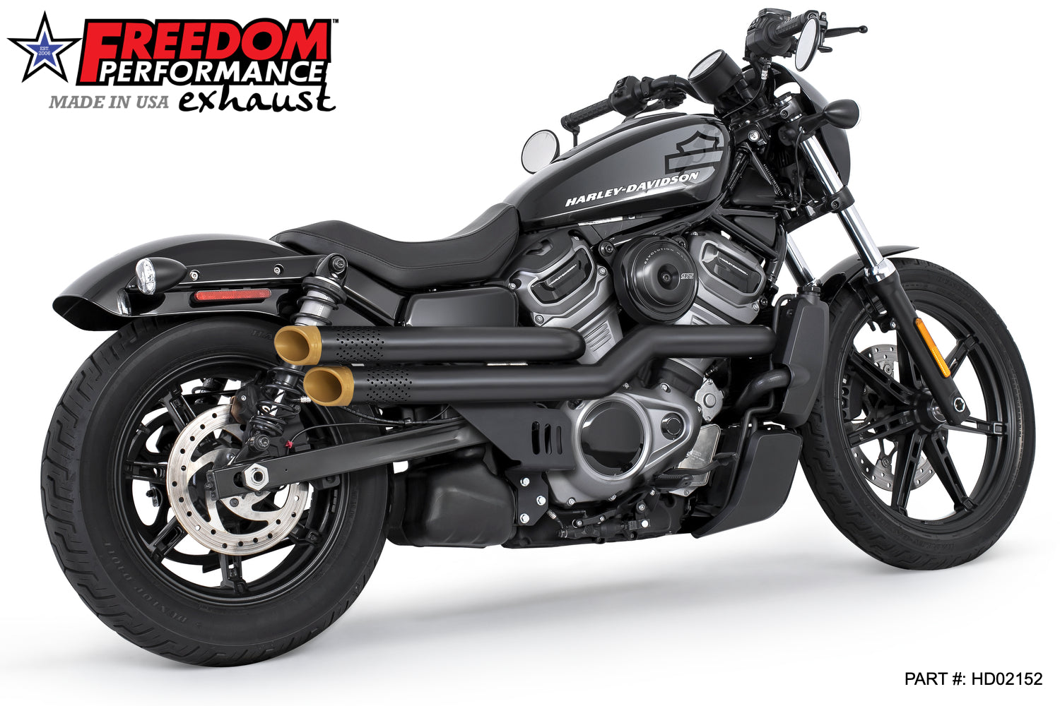 HARLEY NIGHTSTER "NEW 2023" INDEPENDENCE "PERFORATED" HIGH BUNDLE Fits '21 to Present (NEW PRODUCT)