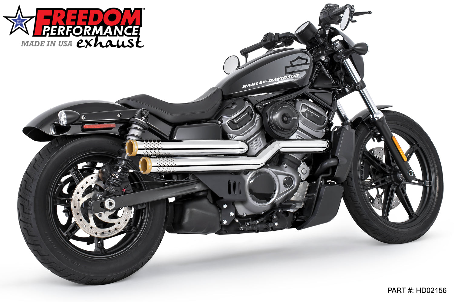 HARLEY NIGHTSTER "NEW 2023" INDEPENDENCE "PERFORATED" HIGH BUNDLE Fits '21 to Present (NEW PRODUCT)