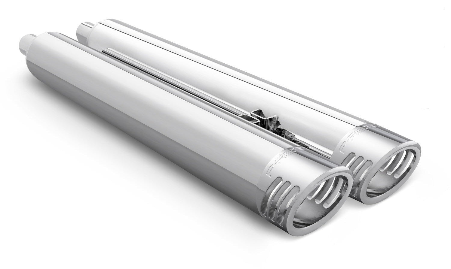 INDIAN 4" SLIP-ONS FOR VINTAGE/CLASSIC W/O HARD BAGS