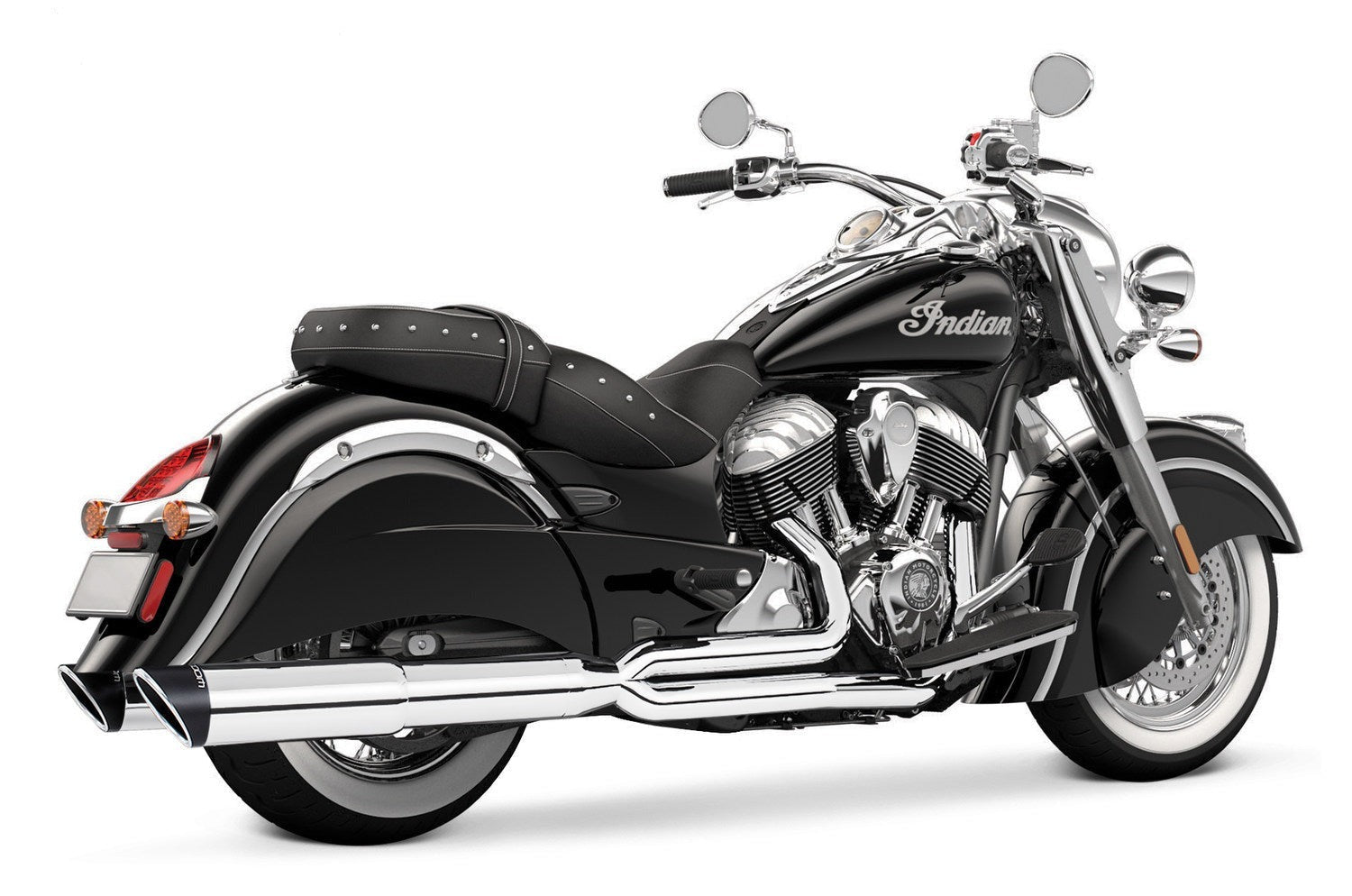 INDIAN VINTAGE/CLASSIC UNION 2-INTO-1 (RIGHT-SIDE ONLY) 2014-2020 PICTURE SHOWS LEFT GHOST PIPE SOLD SEPERATELY*