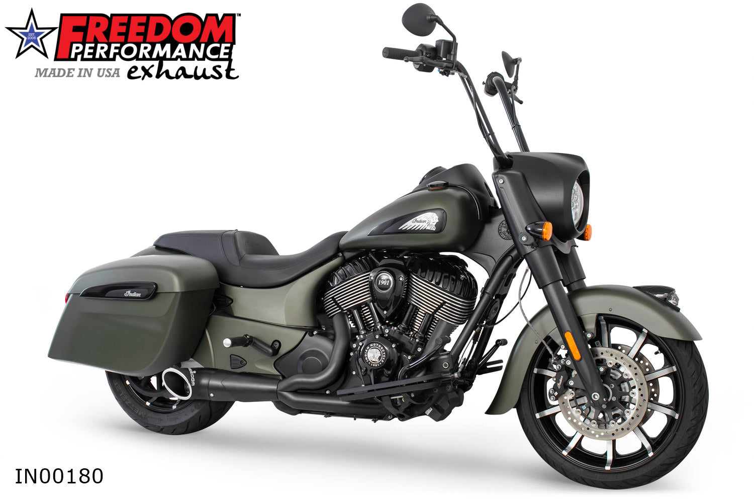 INDIAN CHIEFTAIN/ROADMASTER/SPRINGFIELD 2-INTO-1 TURNOUT/SIDEDUMP BUNDLE 2014-PRESENT
