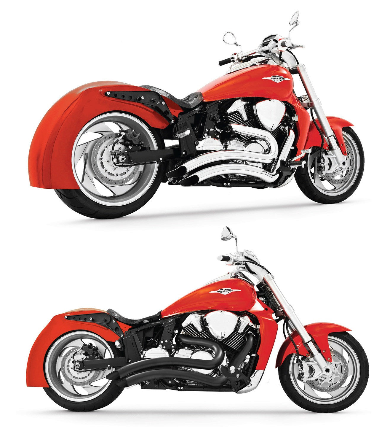 SUZUKI M109R SHARP CURVE RADIUS SCALLOP CUT 2006-PRESENT