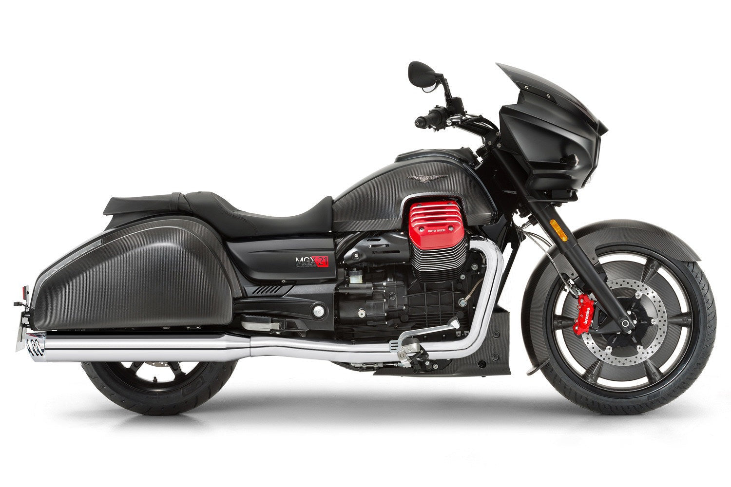 MOTO GUZZI MMGX-21 SLIP-ONS & END CAPS (*SPECIAL ORDER)