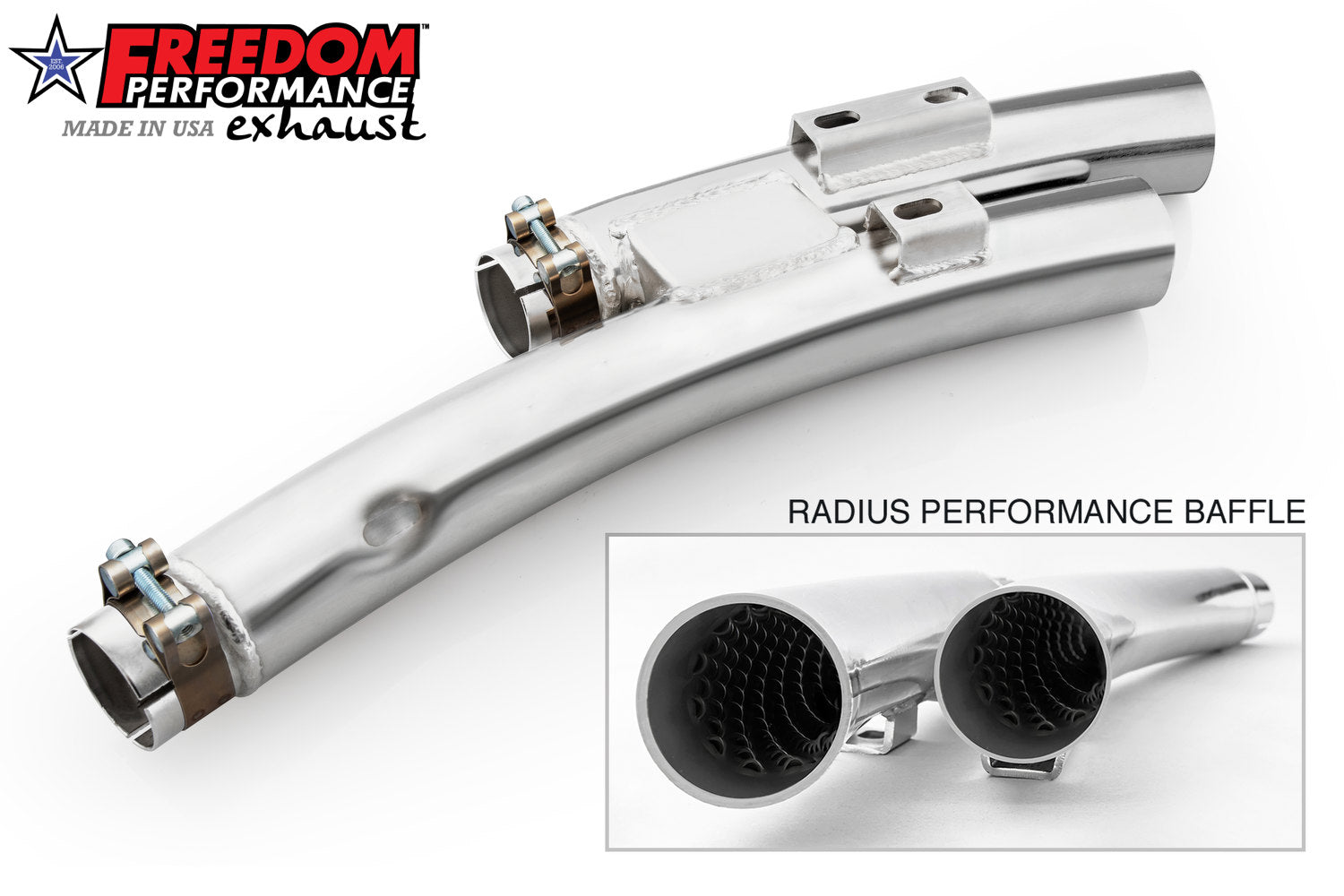 FPE MUFFLER RADICAL RADIUS 2.5"