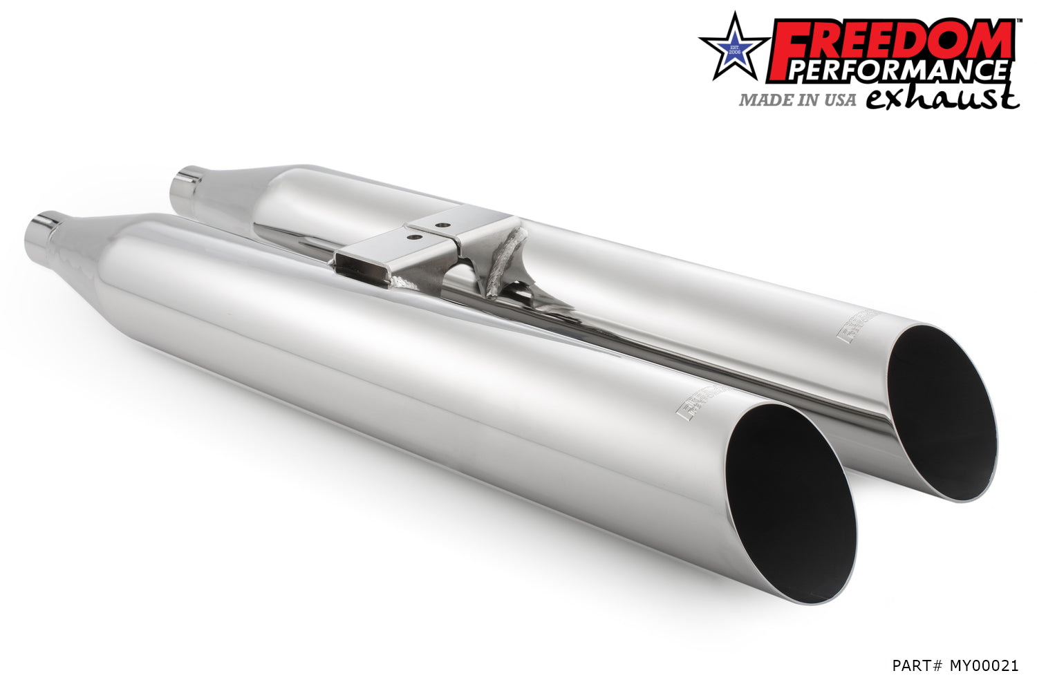 YAMAHA VENTURE/ROYAL STAR/TOUR DELUXE 1999-2014 SLIP-ONS check description for Quiet Baffles.