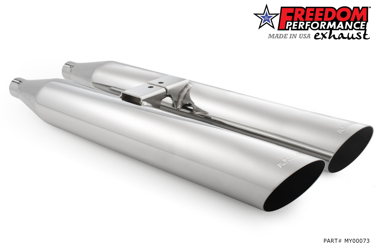 YAMAHA VENTURE/ROYAL STAR/TOUR DELUXE 1999-2014 SLIP-ONS check description for Quiet Baffles.