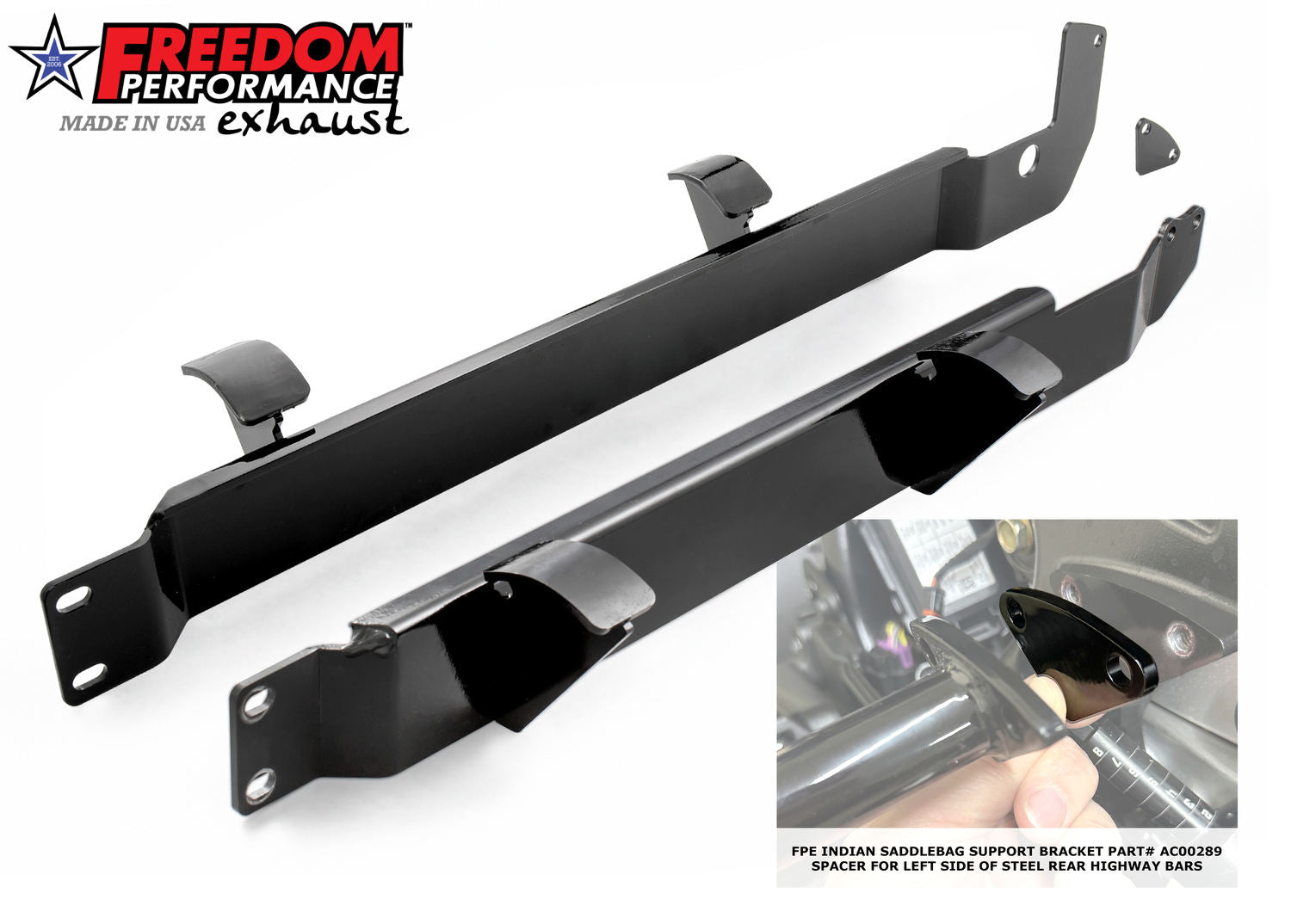 INDIAN SADDLEBAG SUPPORT BRACKET