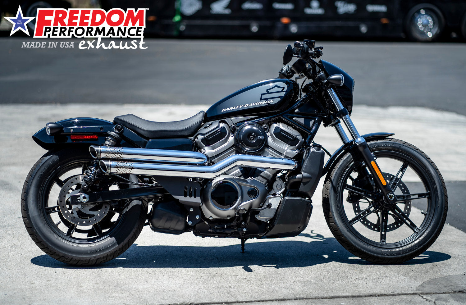 HARLEY NIGHTSTER "NEW 2023" INDEPENDENCE "PERFORATED" HIGH BUNDLE Fits '21 to Present (NEW PRODUCT)