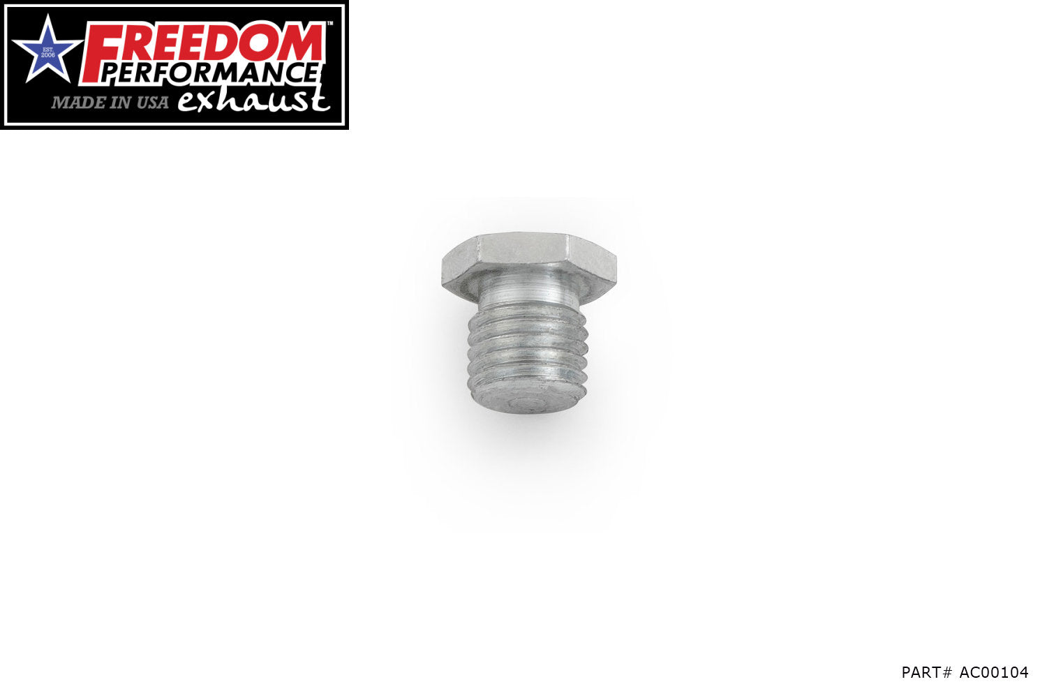 O2 SENSOR BUNG, O2 PLUG, O2 ADAPTER (SINGLES)