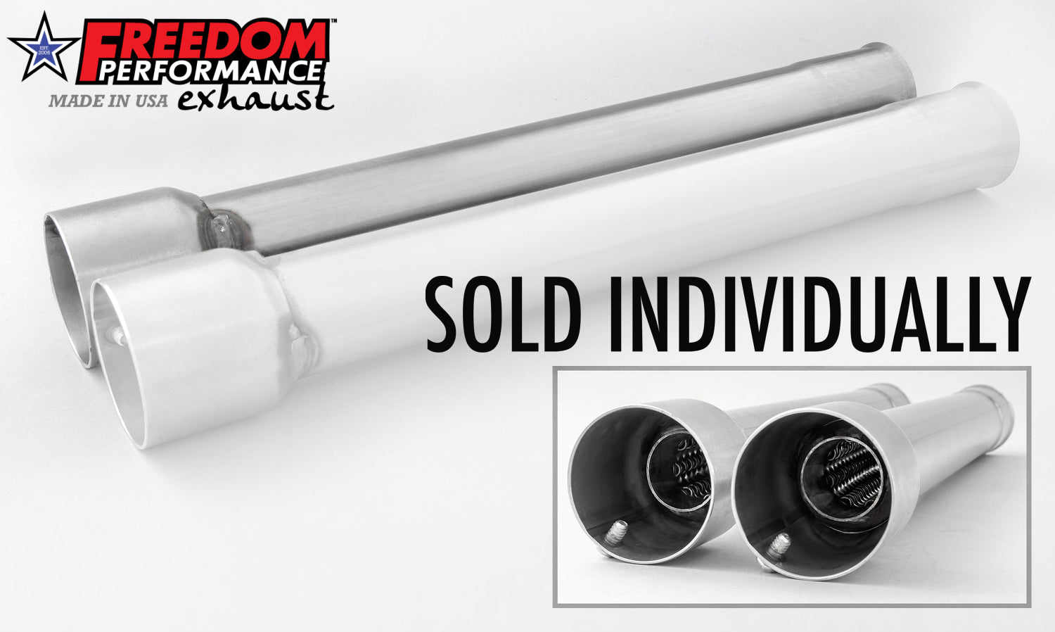 FPE 3.25" SLIP-ONS SINGLE BAFFLE (SPECIAL ORDER)