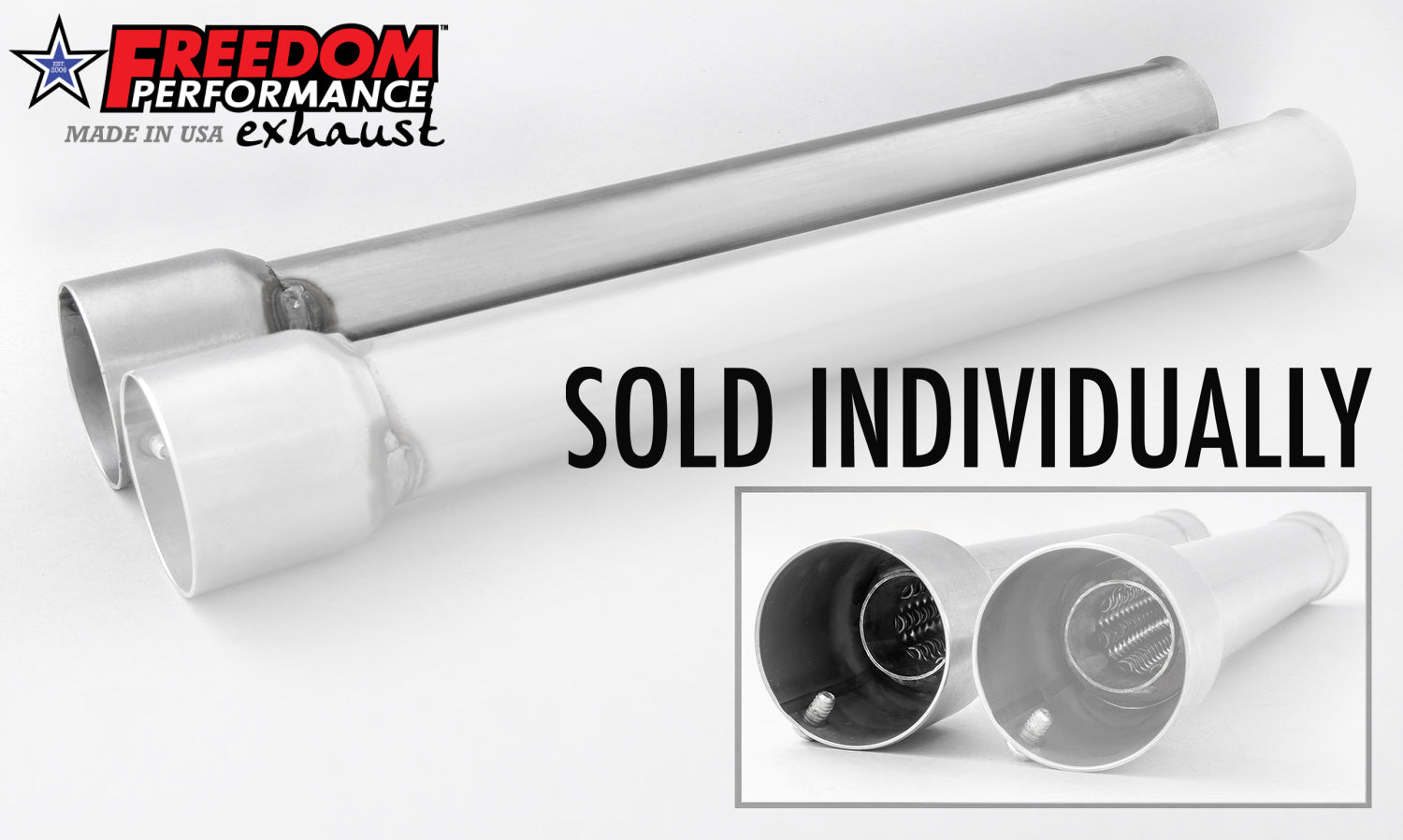 FPE 3.25" SLIP-ONS SINGLE BAFFLE (SPECIAL ORDER)