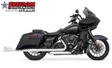 HARLEY TOURING 2.5" SHARKTAIL M8 TRUE-DUAL FULL SYSTEM 2017-PRESENT