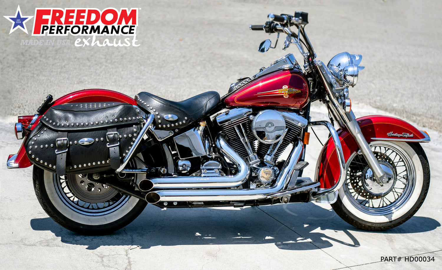 HARLEY SOFTAIL DECLARATION TURN-OUTS 1986-2017