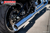 HARLEY SOFTAIL/M8 FAT BOY BREAKOUT ONLY 4.5” TWO-STEP TUCK & UNDER FULL SYSTEM 2018-PRESENT