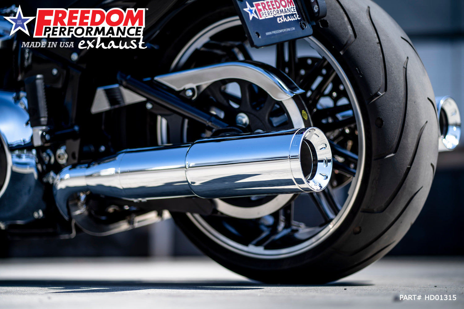 HARLEY SOFTAIL/M8 FAT BOY BREAKOUT ONLY 4.5” TWO-STEP TUCK & UNDER FULL SYSTEM 2018-PRESENT