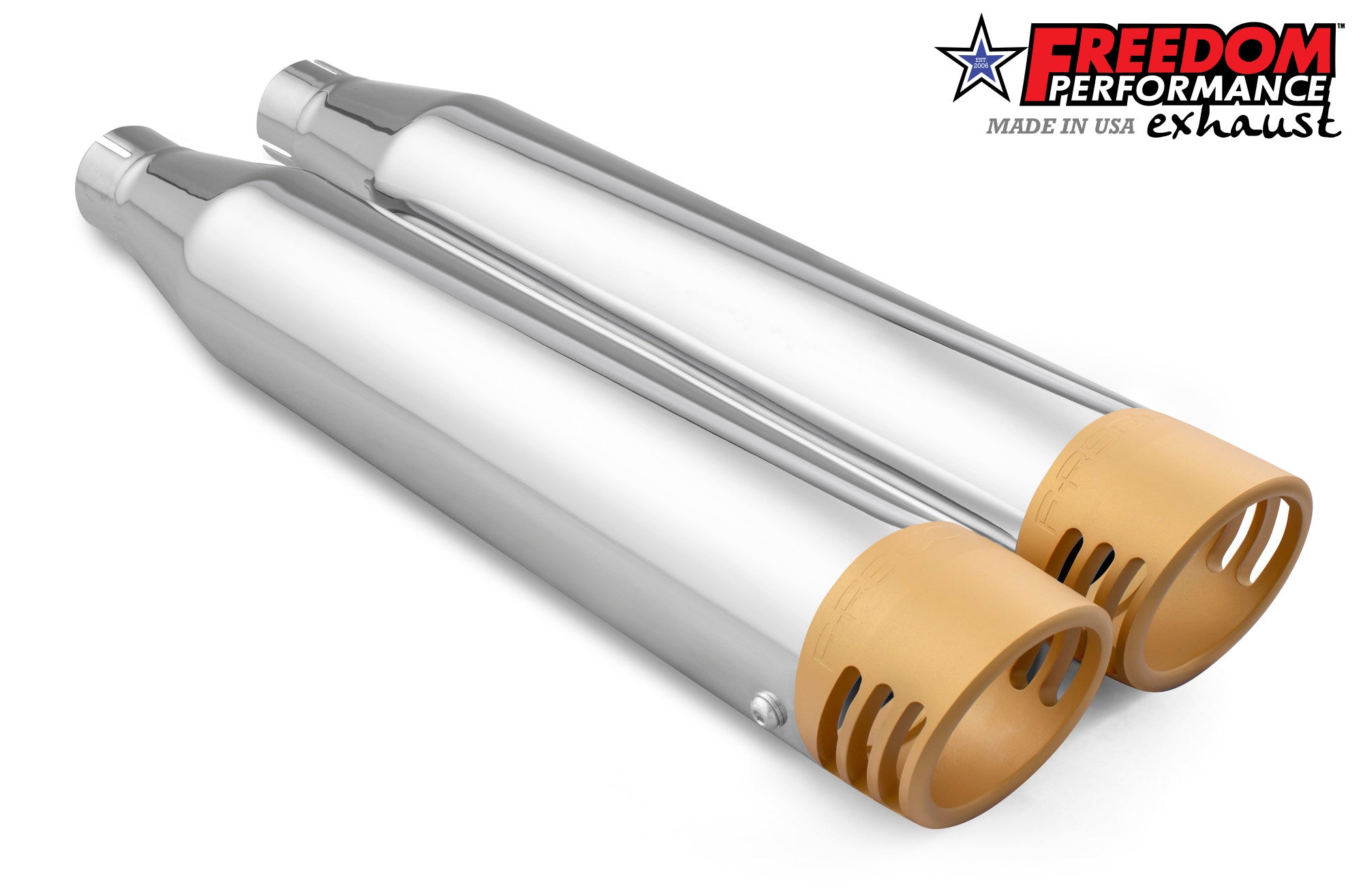 HARLEY SOFTAIL/M8 WIDE TIRE STANDARD, LOW RIDER, SLIM, FAT BOY, BREAKOUT & STREET BOB 3.25" SLIP-ONS