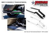 BMW R 18 BAGGER B / TRANSCONTINENTAL / ROCTAIN  RIGHT AND LEFT SIDE HARD BAG BRACKET FITS 22-UP (SPECIAL ORDER)
