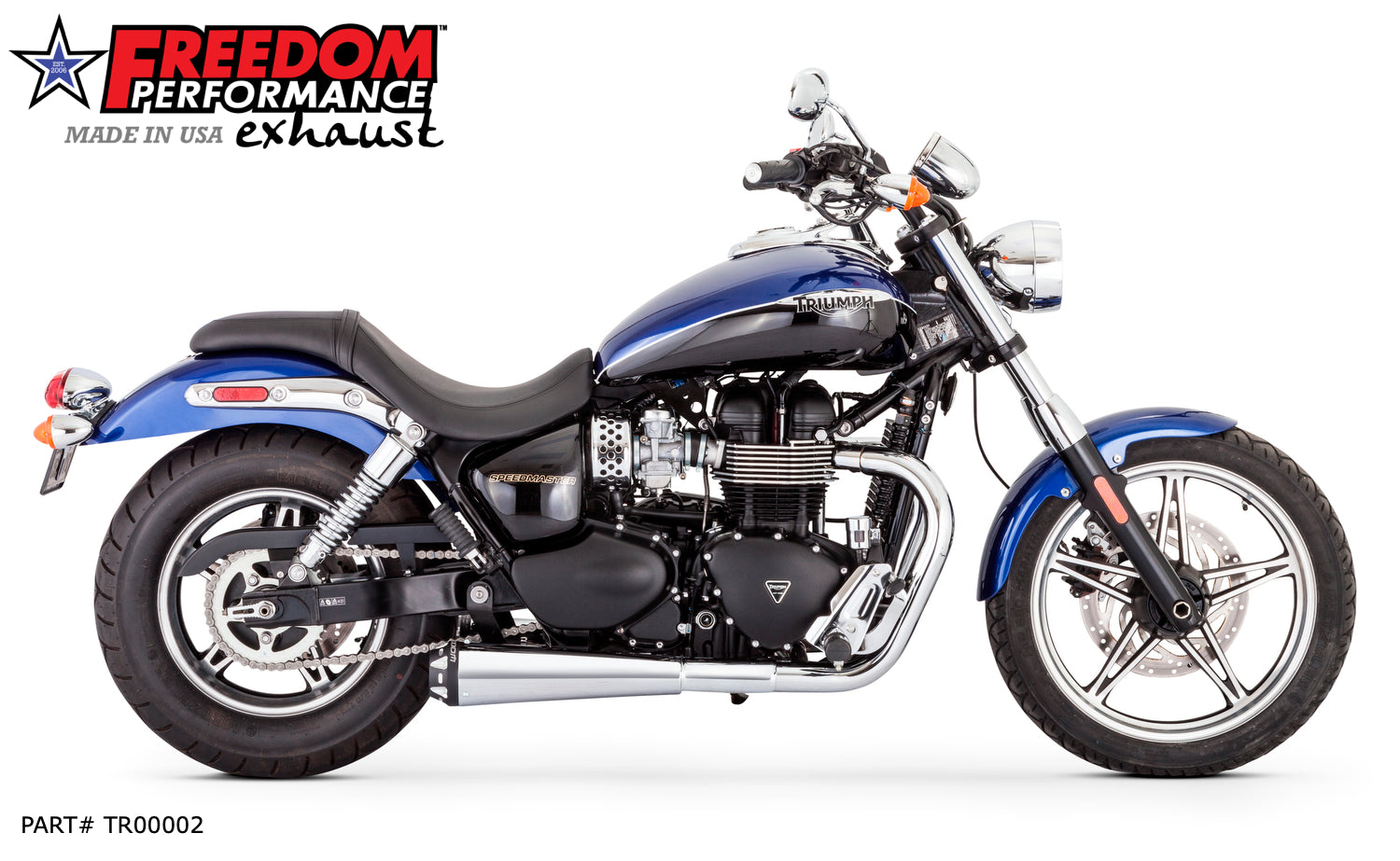 TRIUMPH AMERICA & SPEEDMASTER 2013-PRESENT W/ 4.5" SLIP-ONS (*SPECIAL ORDER)