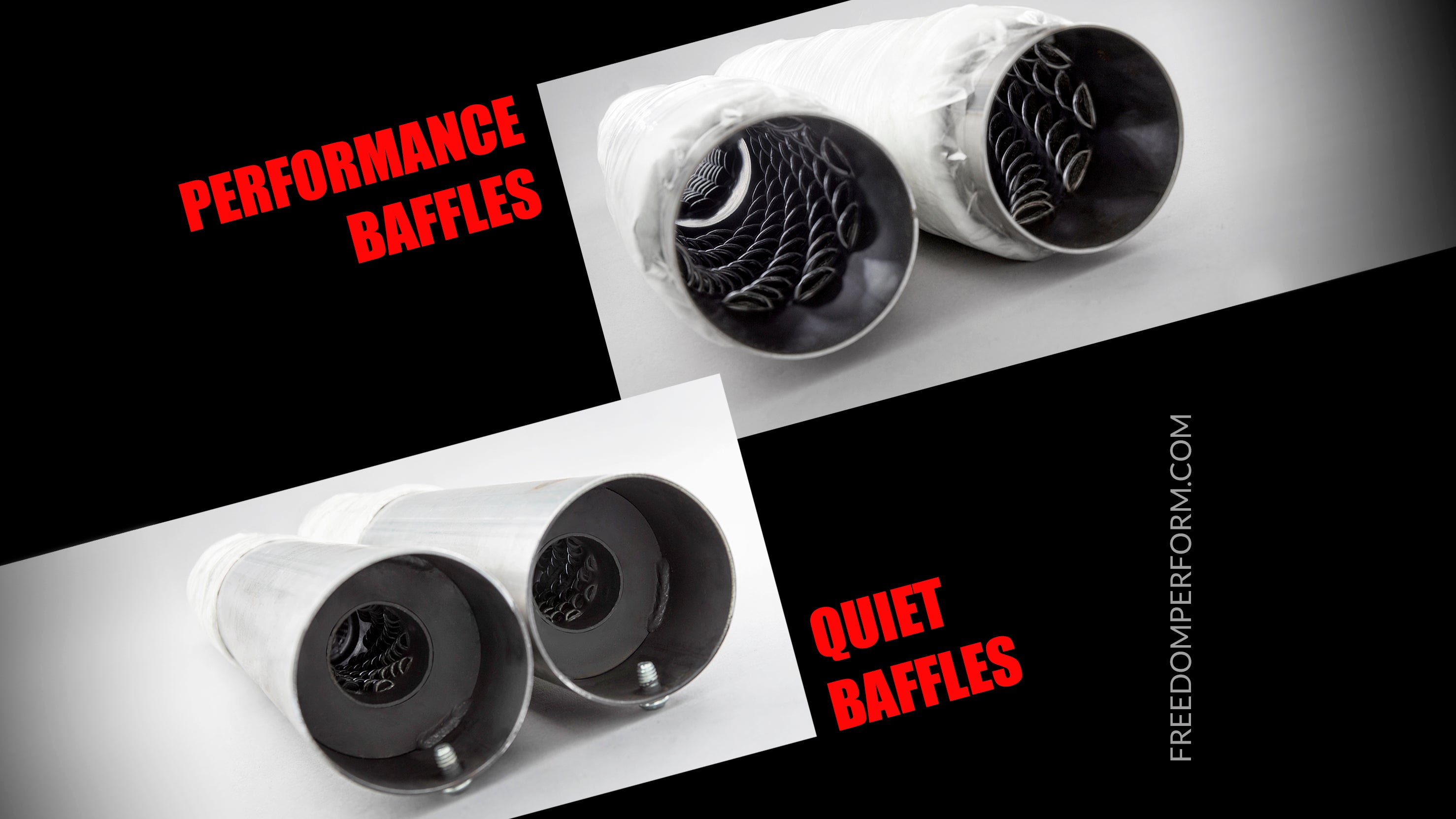 QUIET BAFFLES vs. PERFORMANCE BAFFLES