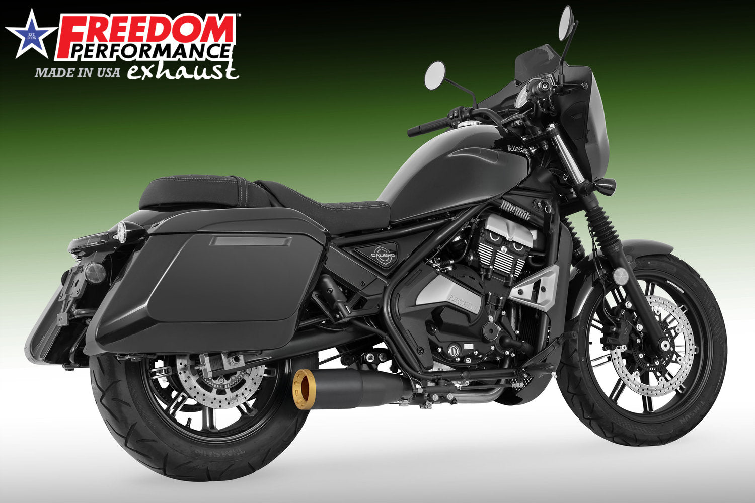 (PRE-ORDER) MOTO MORINI CALIBRO 700/BAGGER 4.5" SLIP ON BUNDLE