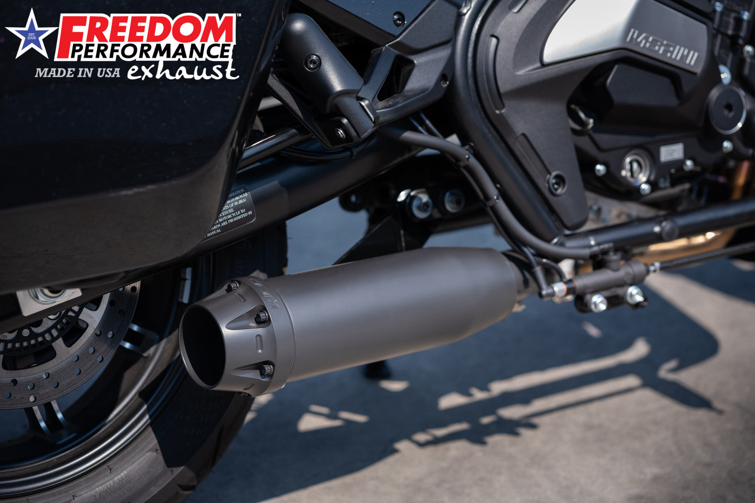 MOTO MORINI CALIBRO 700-BAGGER 4" SINGLE SLIP-ON BUNDLE