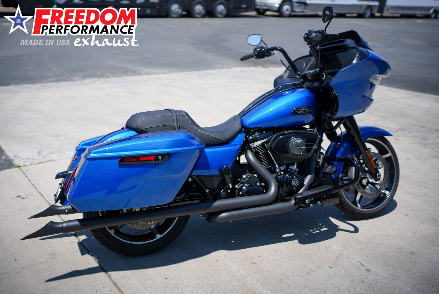 HARLEY TOURING 2.5" M8 TRUE-DUAL FULL SYSTEM 2017-PRESENT BUNDLE