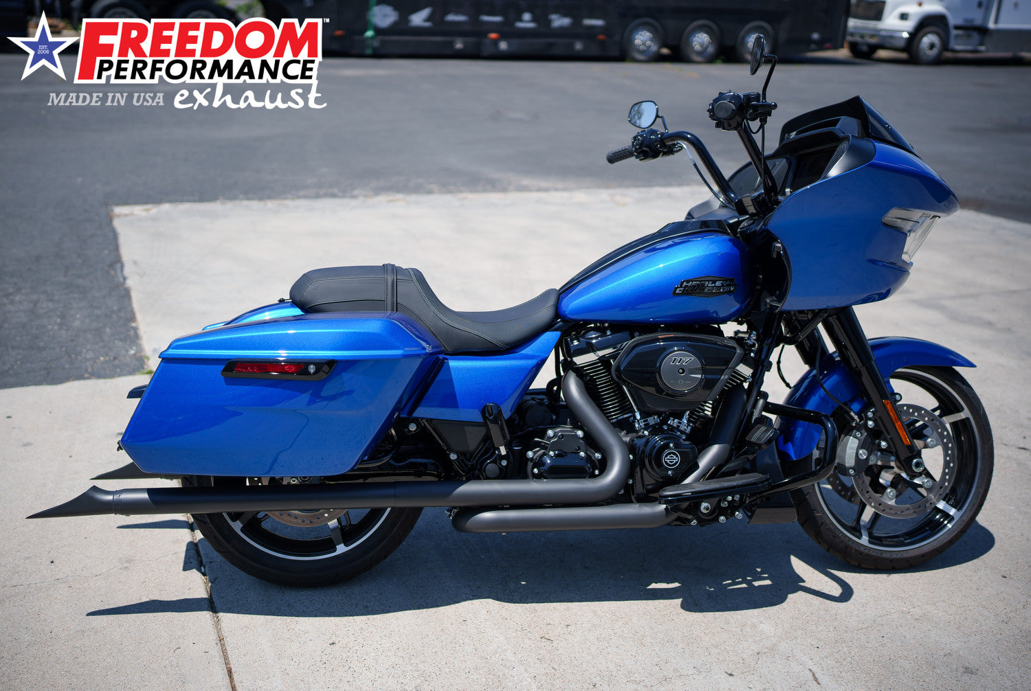 HARLEY TOURING 2.5" M8 TRUE-DUAL FULL SYSTEM 2017-PRESENT BUNDLE