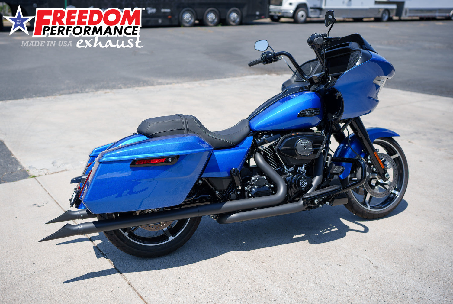 HARLEY TOURING 2.5" M8 TRUE-DUAL FULL SYSTEM 2017-PRESENT BUNDLE