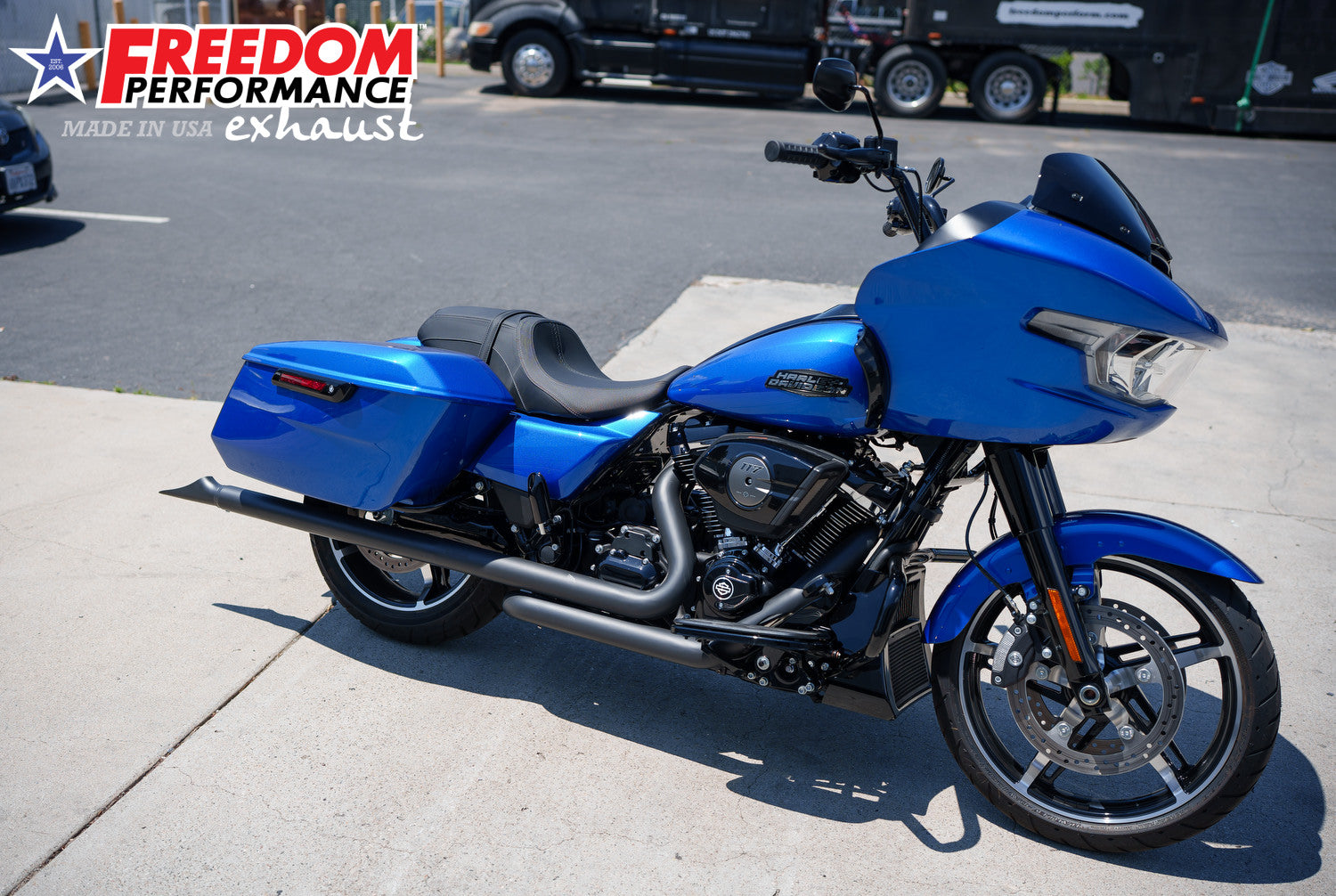 HARLEY TOURING 2.5" M8 TRUE-DUAL FULL SYSTEM 2017-PRESENT BUNDLE