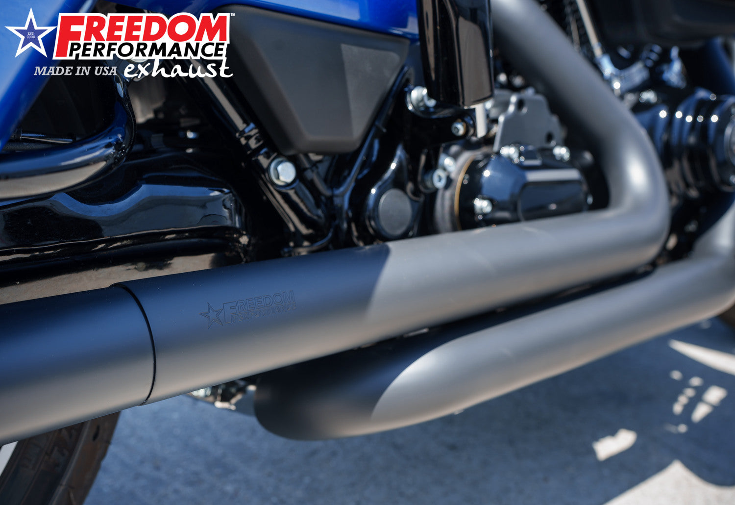 HARLEY TOURING 2.5" M8 TRUE-DUAL FULL SYSTEM 2017-PRESENT BUNDLE