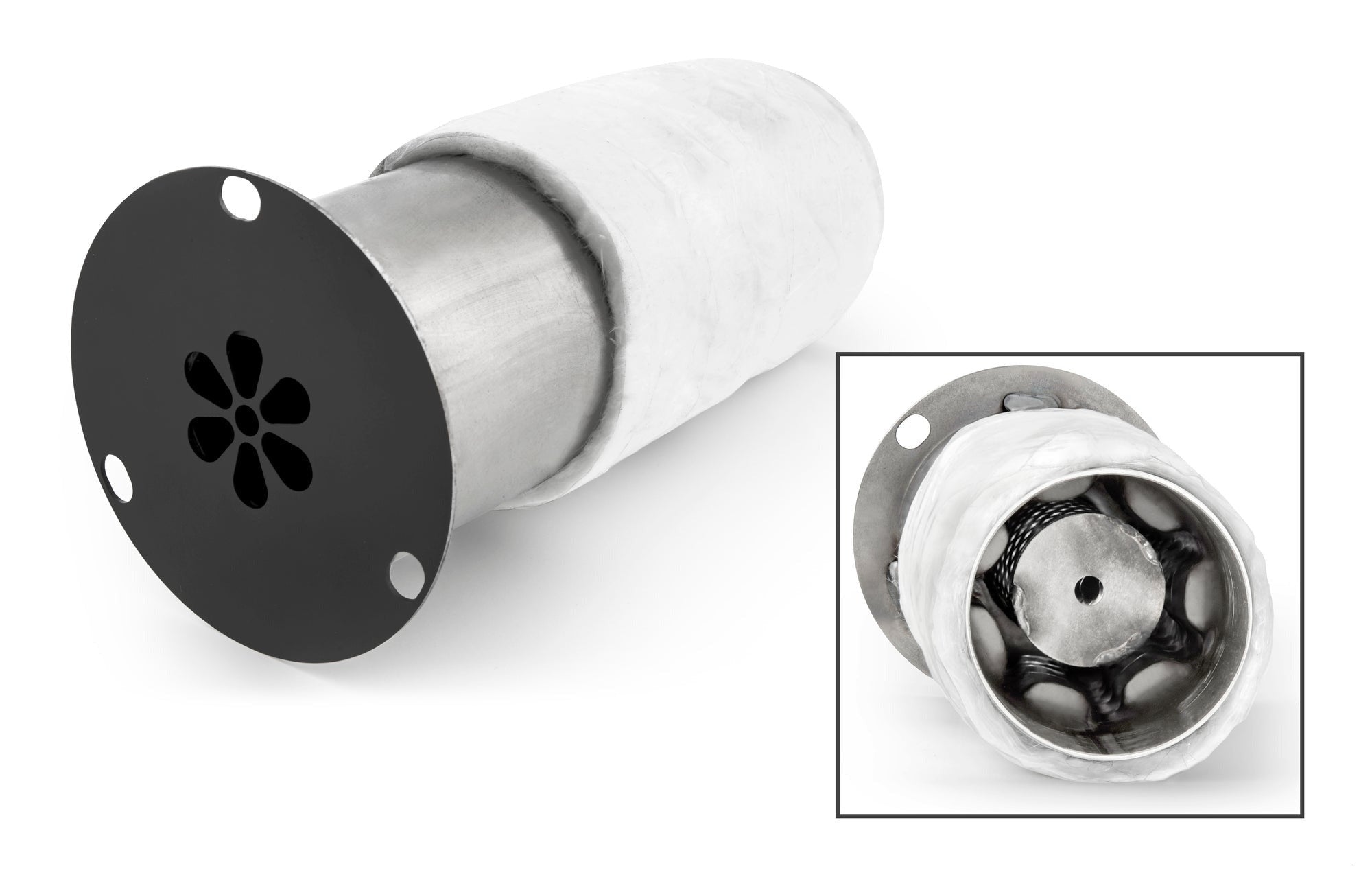 FPE QUIET BAFFLE 4.5" SHORTY/TURNOUT (SPECIAL ORDER) AC00222 Freedom Exhaust Online Store