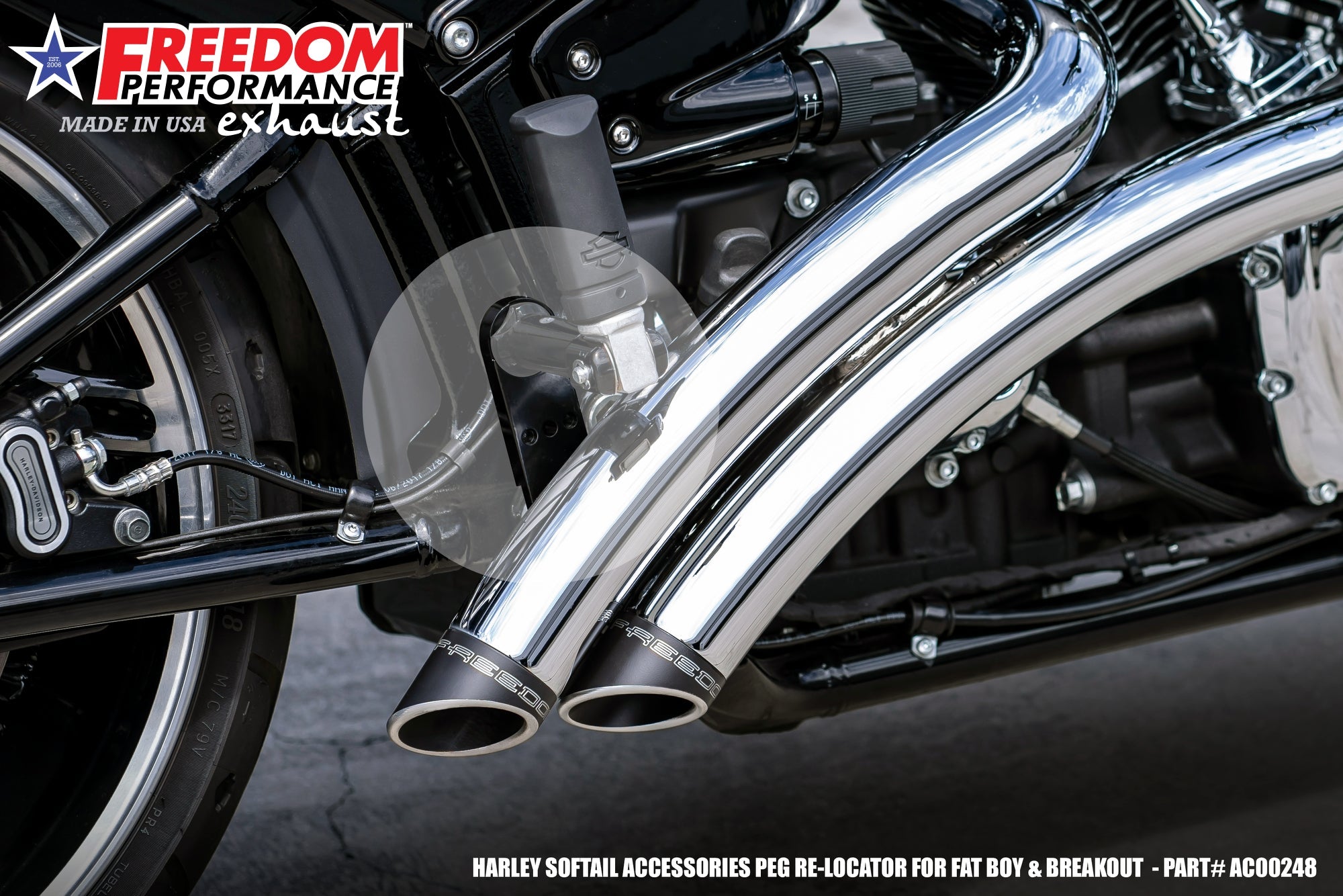 HARLEY SOFTAIL RADICAL RADIUS (BUNDLE)