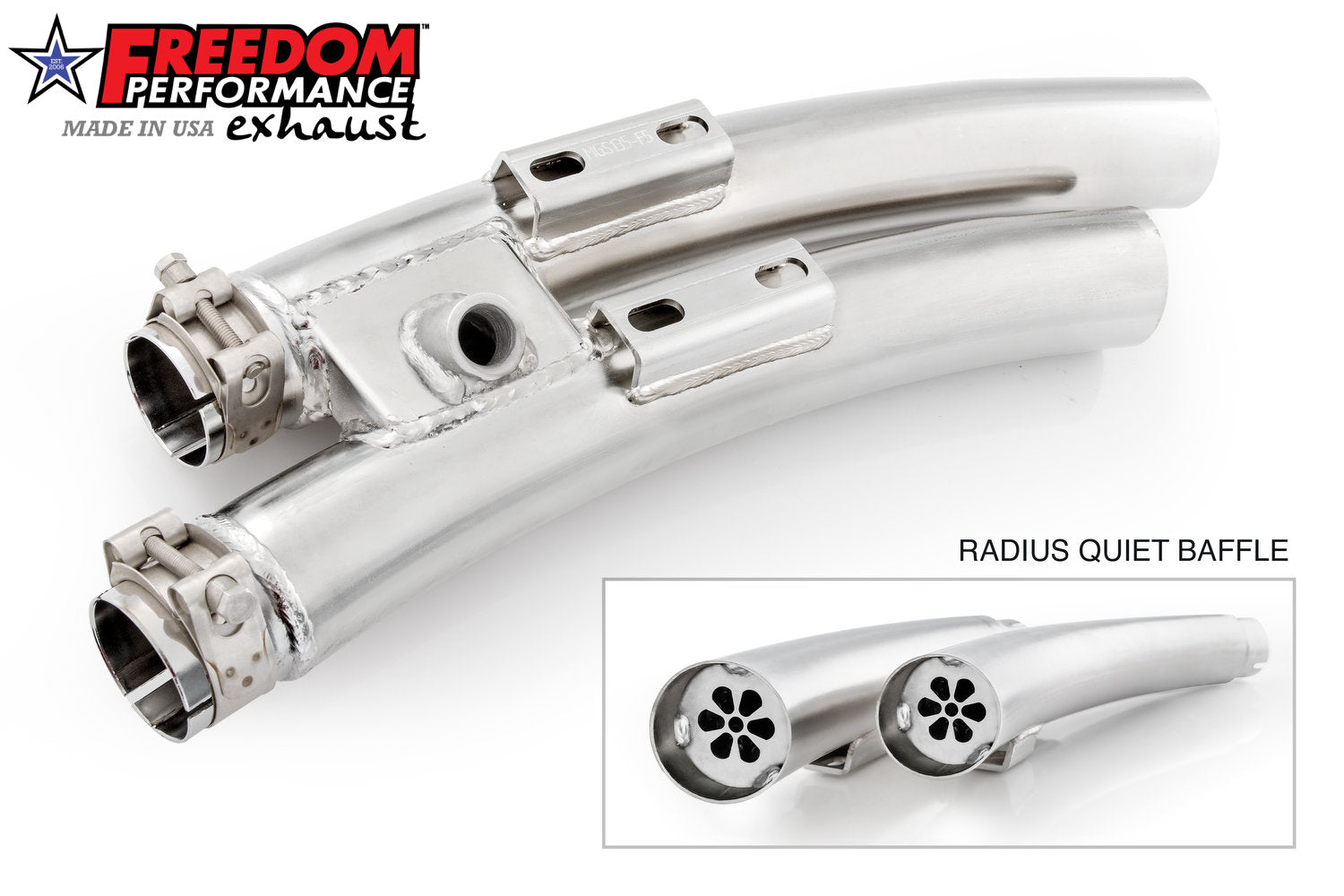 FPE MUFFLER SHARP CURVE RADIUS 2.5" (SPECIAL ORDER)