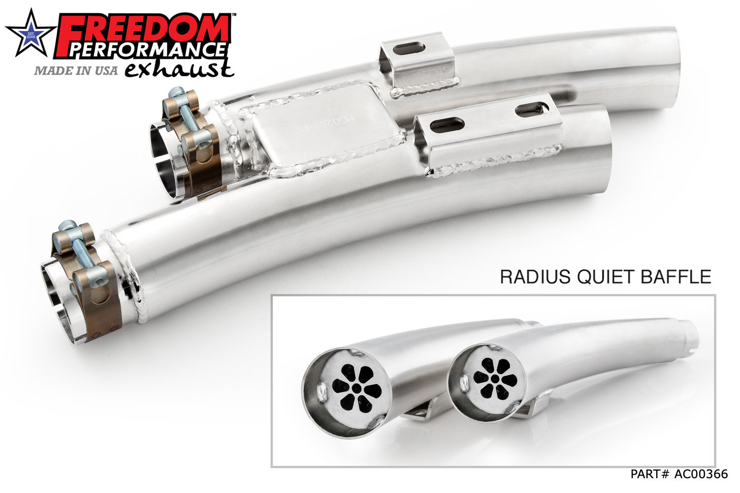 FPE MUFFLER RADICAL RADIUS 2.5"