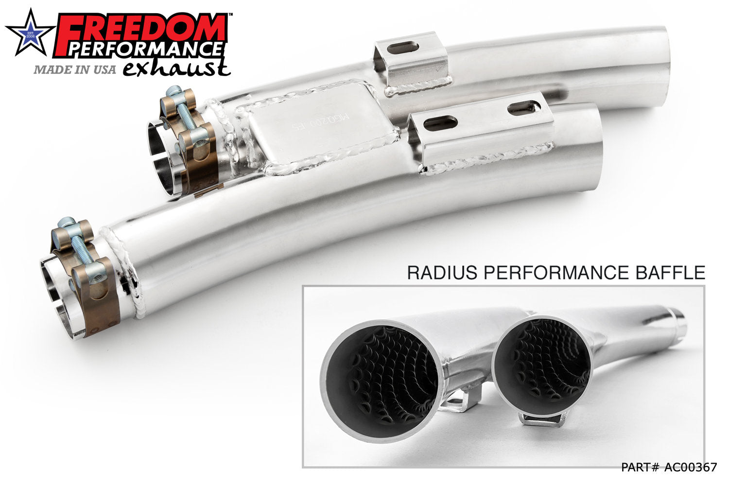 FPE MUFFLER RADICAL RADIUS 2.5"