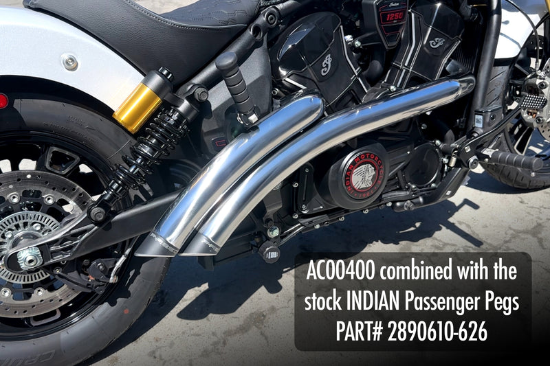 INDIAN SCOUT '15 to PRESENT PEG RE-LOCATOR BRACKET'S ACCESSORIES