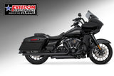 HARLEY TOURING 2.5" M8 TRUE-DUAL FULL SYSTEM 2017-PRESENT BUNDLE