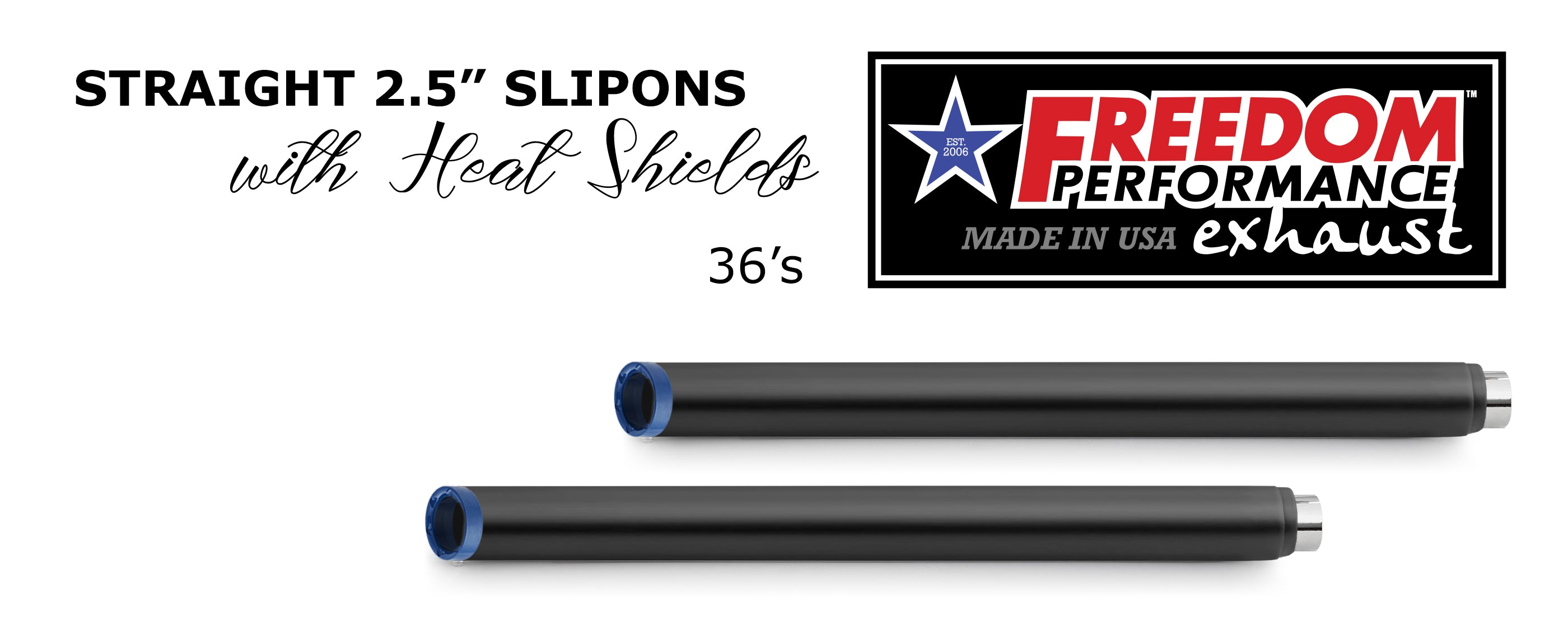 HARLEY TOURING SLASH/STRAIGHT 2.5" SLIP-ONS *CHECK DESCRIPTION FOR YEAR FITMENTS*