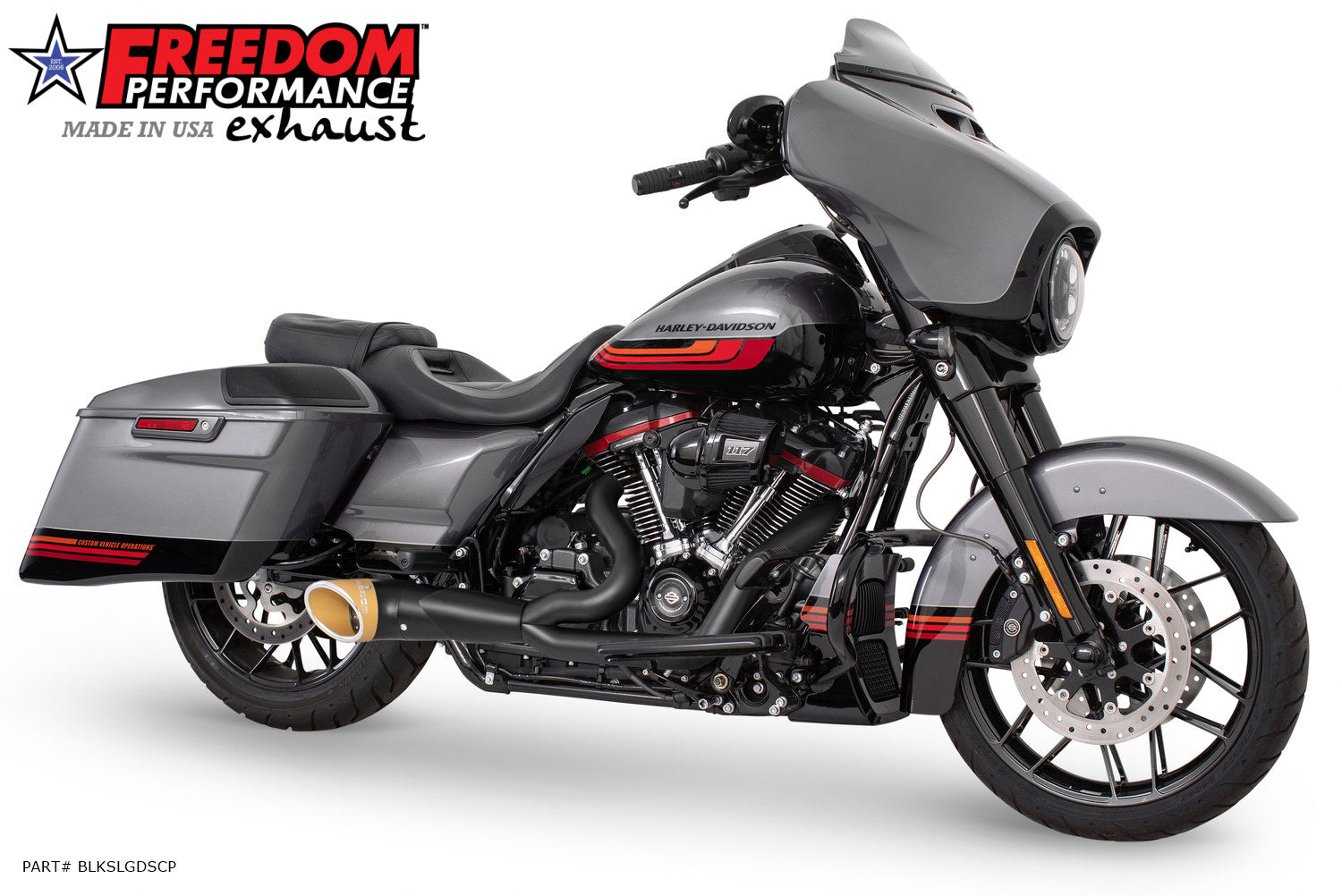 HARLEY TOURING 2-INTO-1 TURNOUT/SIDEDUMP FULL SYSTEM BUNDLE