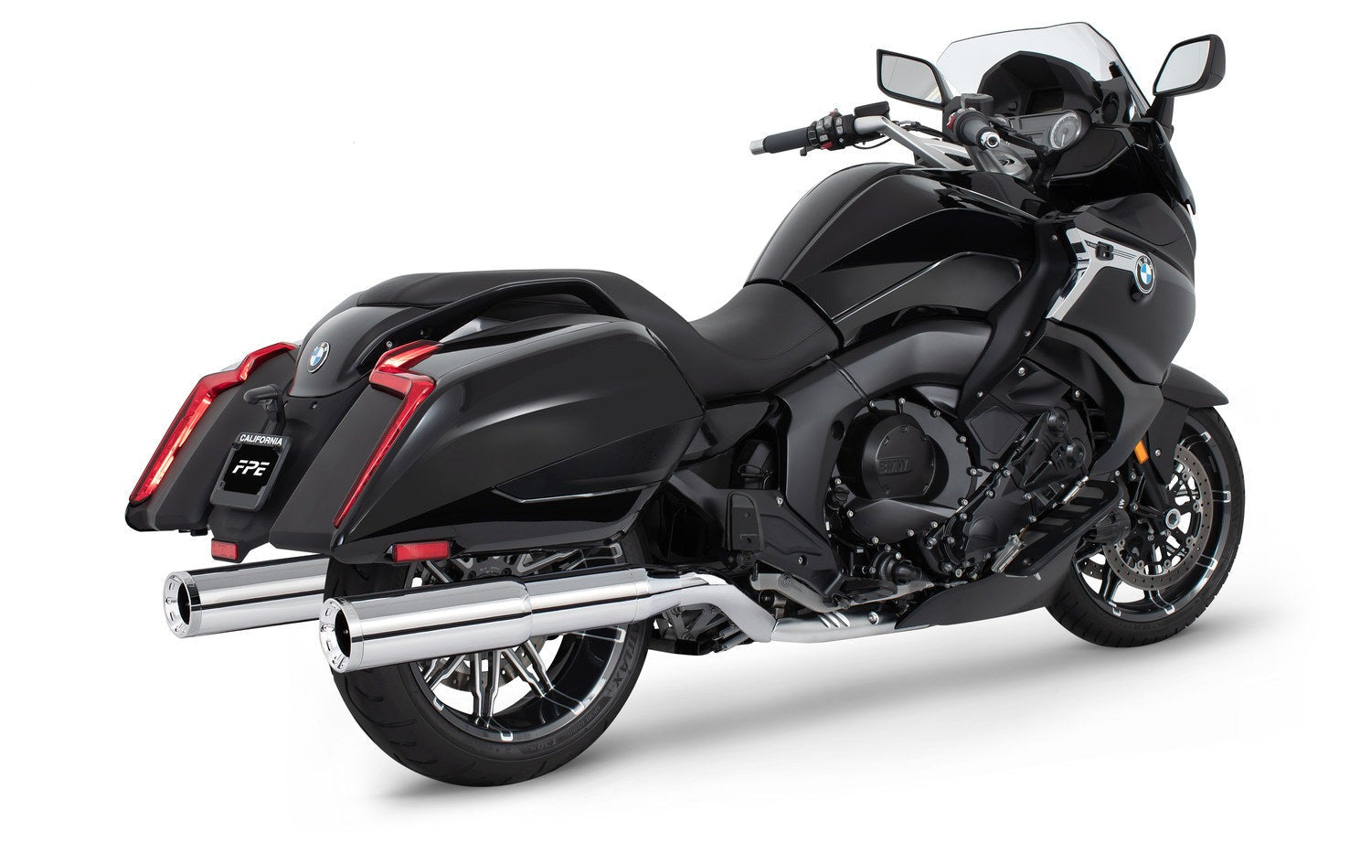 BMW K 1600 B GRAND AMERICA 2-STEP 4.5" FREEDOM SLIP-ONS 2017-PRESENT BUNDLE