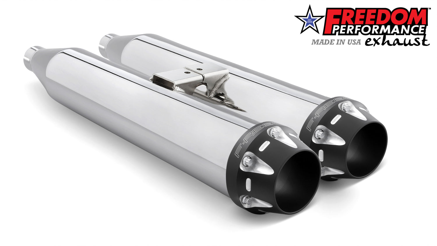 YAMAHA VENTURE/ROYAL STAR 1999-2014 SLIP-ONS check description for Quiet Baffles.