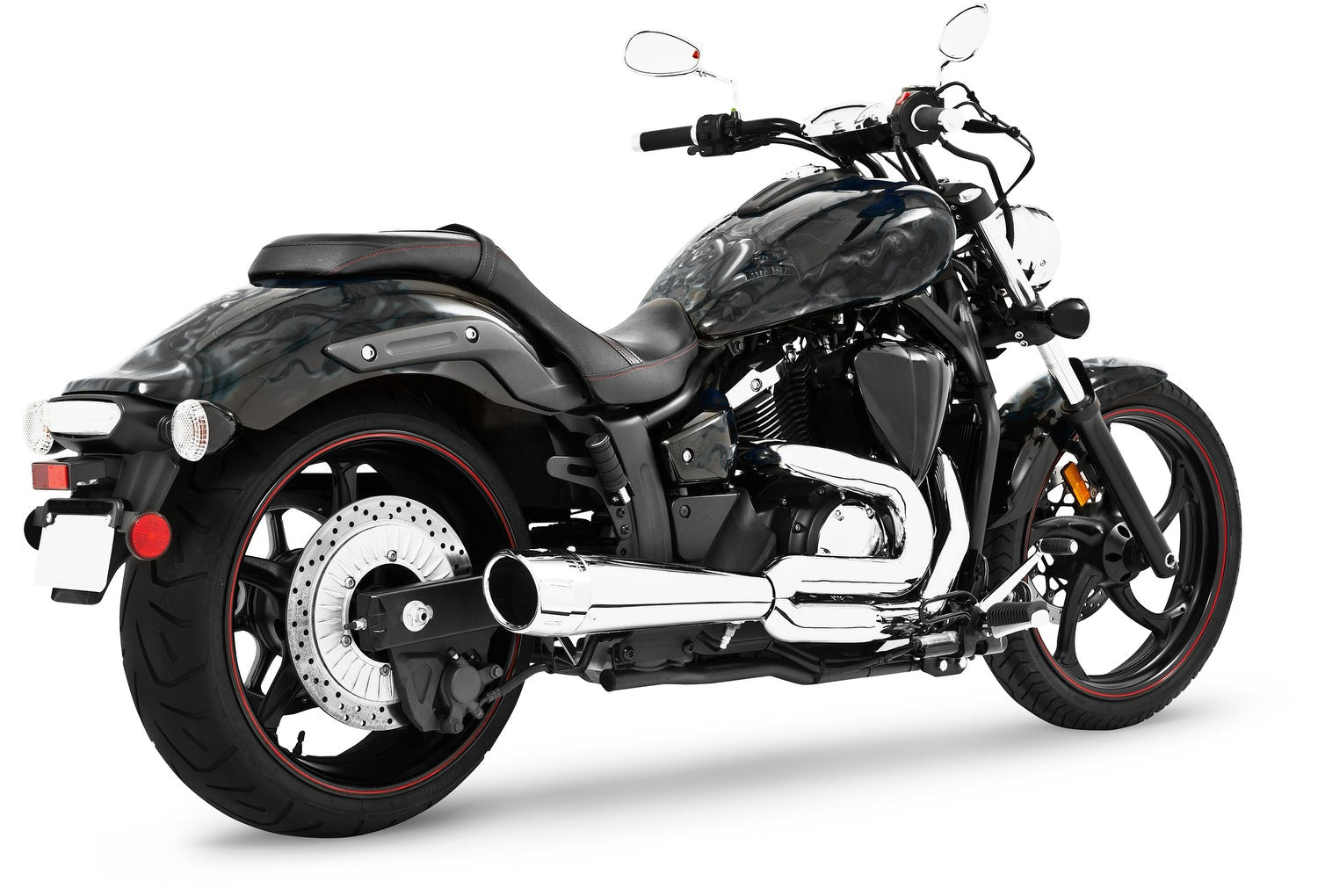 YAMAHA STRYKER COMBAT FLUTED 2-INTO-1 2011-2020 (SPECIAL ORDER)