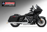 HARLEY TOURING 2.5" M8 TRUE-DUAL FULL SYSTEM 2017-PRESENT BUNDLE