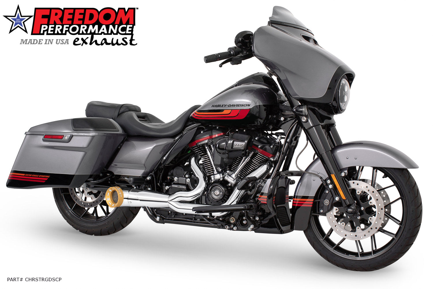 HARLEY TOURING 2-INTO-1 TURNOUT/SIDEDUMP FULL SYSTEM BUNDLE
